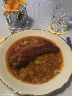 Kelkáposzta főzelék recept fotója