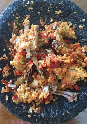 Foto resep Ceker geprek