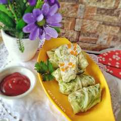 Ayam Gandum Gulung Sayur রেসিপির প্রধান ছবি