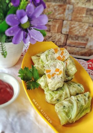 Foto resep Ayam Gandum Gulung Sayur