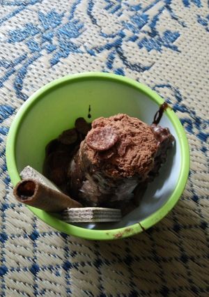 Foto resep Es kepal millo alakadar y😅😅