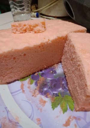 Foto resep Bolu pink resep lama