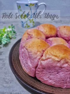 Foto resep Roti Sobek Ubi Ungu