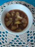 Manzanas en almíbar, canela y miel🍎