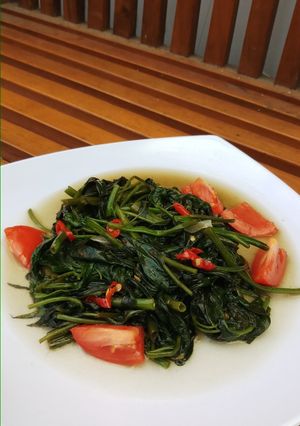 Foto resep Tumis kangkung saus tiram