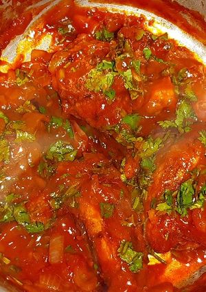 A picture of Sweet chicken sauce.
