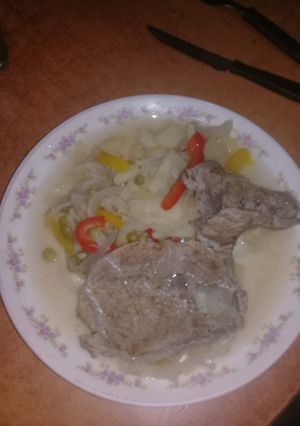 Una foto de Bifes a la criolla