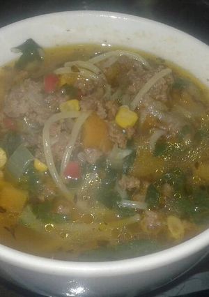 Una foto de Sopa de verduritas