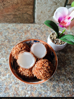 Foto resep Mochi kelapa