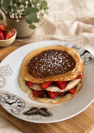 Una foto de Crepe rápida