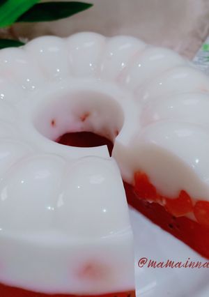 Foto resep Puding Santan Buah Kestela (Pepaya)