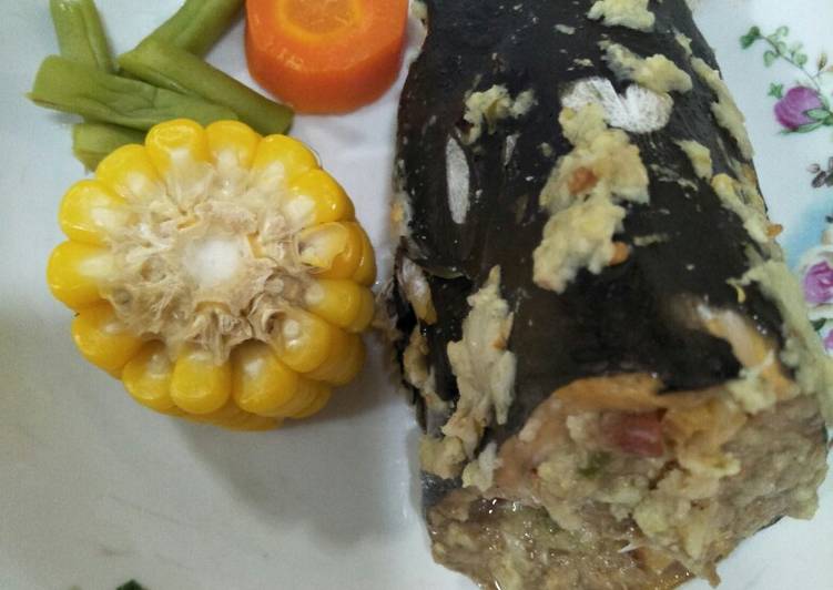 Lauk mpasi patin kukus