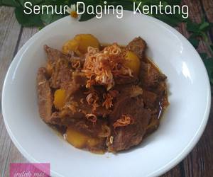 Resep Mudah Semur Daging Kentang Enak Bergizi