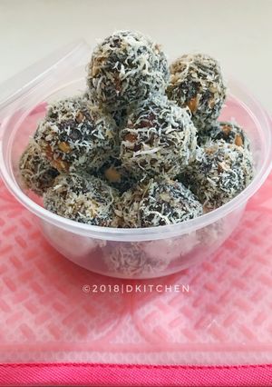 Foto resep Energy balls (choco dates with coconut)