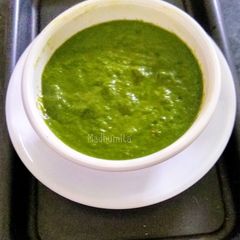 A picture of Coriander Tangy Chutney.