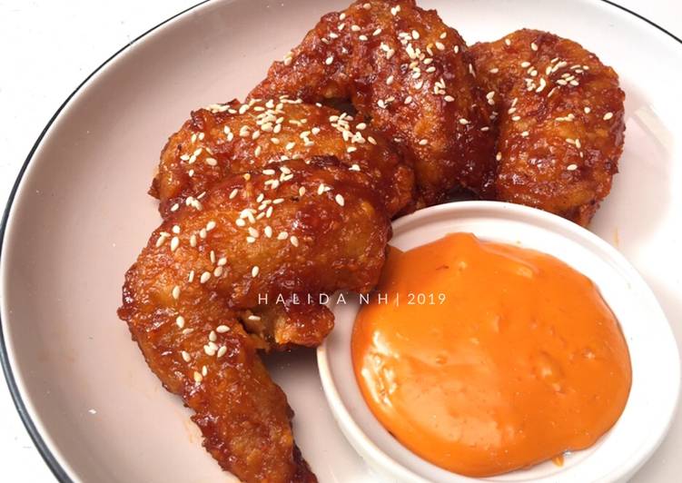 Resep Chicken Spicy Wings Mudah