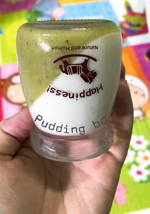 Hình của món Pudding bơ.