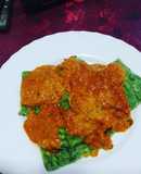 Raviolones de espinaca