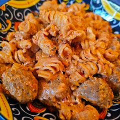 A picture of Instapot Creamy Pasta.