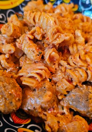A picture of Instapot Creamy Pasta.