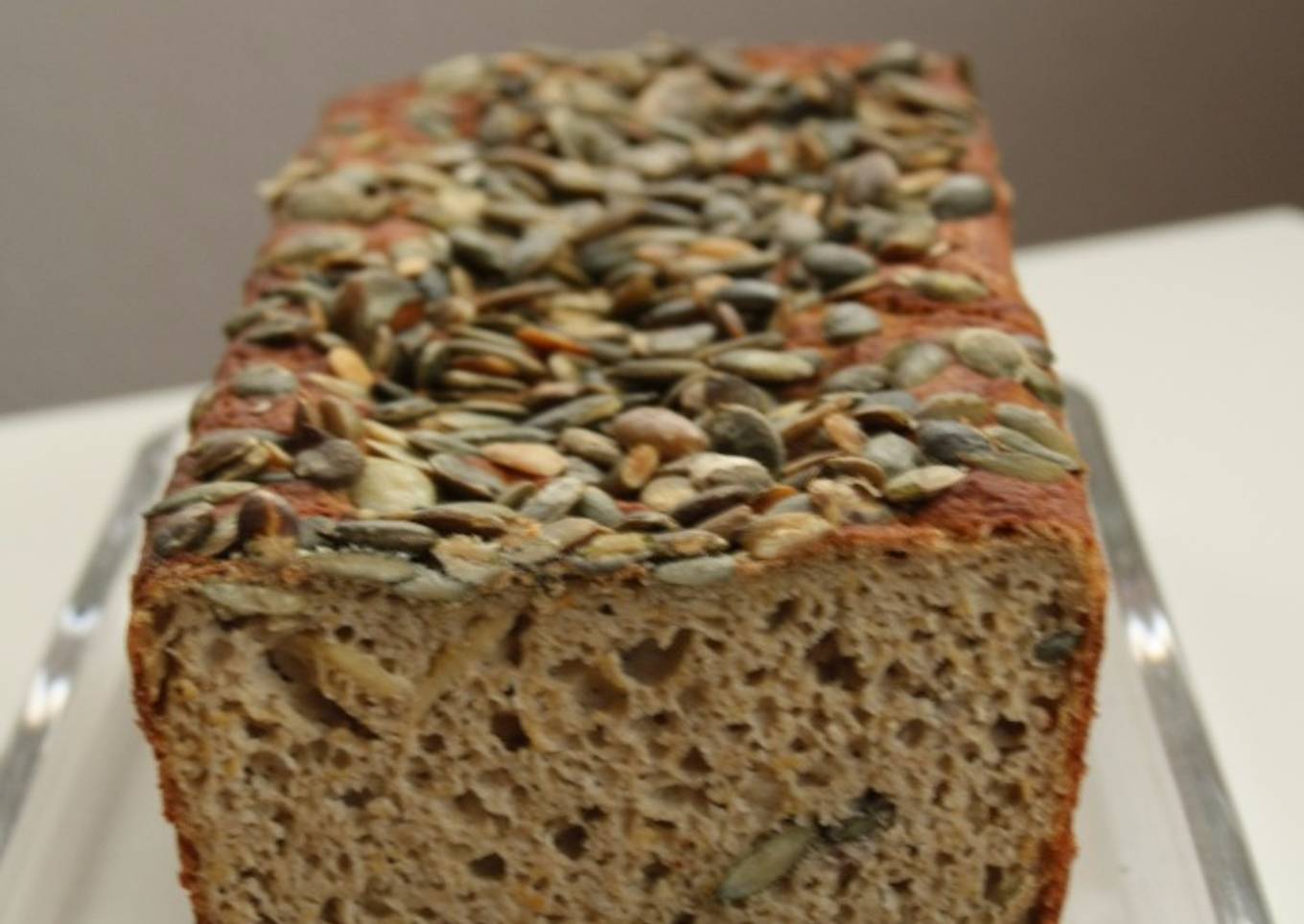 Pan de calabaza y trigo sarraceno sin gluten