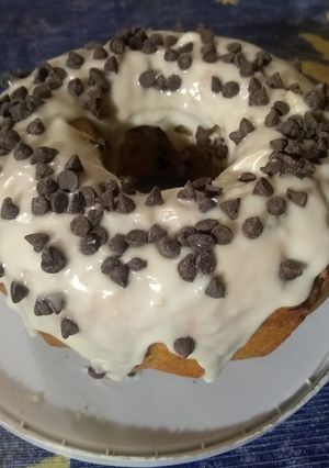 Una foto de Budín inglés con aceite