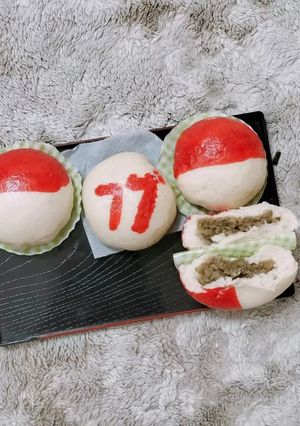 Foto resep 76. Bakpao merah putih/HUT RI