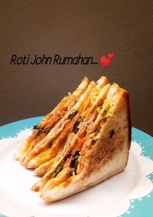 Foto resep Roti John Rumahan
