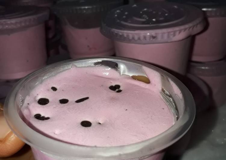 Bagaimana Membuat Es Krim Buah Naga, Menggugah Selera