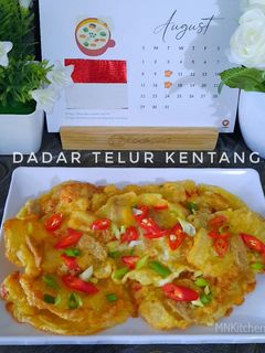 Foto resep Dadar telur kentang(tepung kentang)