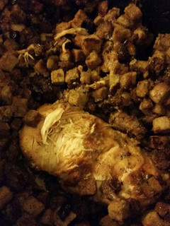 A picture of Big Daddy's Slow Cooker Turkey Breast and Stuffing.