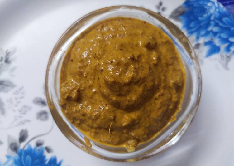 Recipe of Favorite দই রসুন চাটনি (Dahi Garlic Chutney)