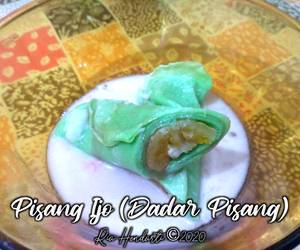 Mudah Cepat Memasak Pisang Ijo (Dadar Pisang) Ala Restoran