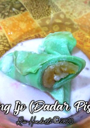 Foto resep Pisang Ijo (Dadar Pisang)