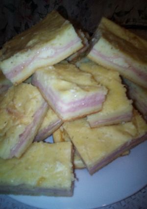 Una foto de Torta de fiambre con masa licuada
