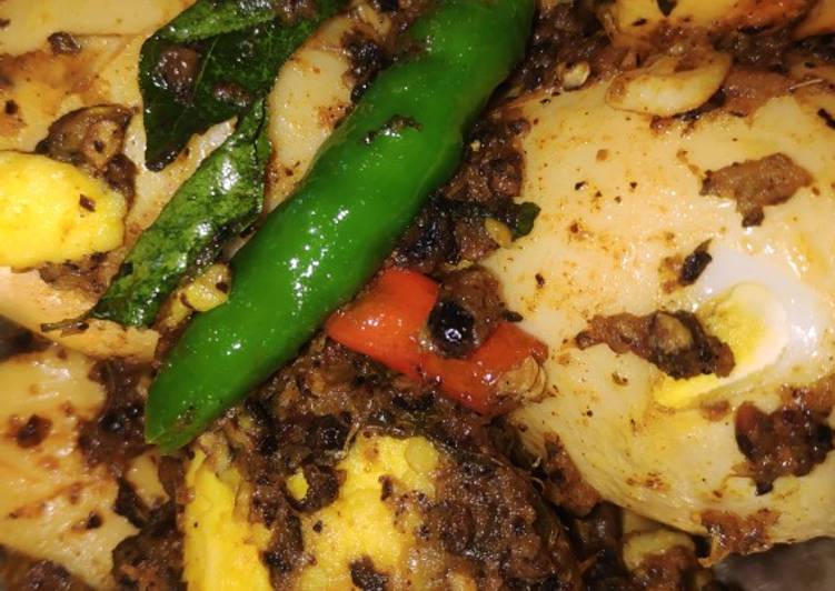 Recipe of Any-night-of-the-week Pepper Egg fry