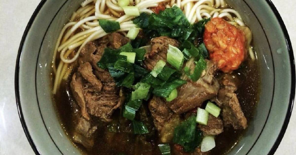 Resep Sup mie & daging sapi,niu row mien,(taiwan food) oleh Angela