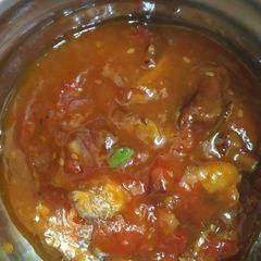 Tomato chutney A picture of Tomato chutney.