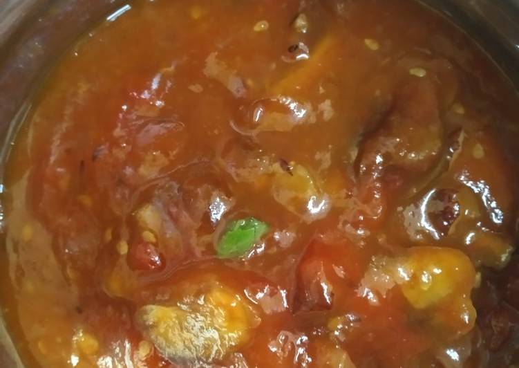 Recipe of Tomato chutney