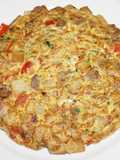 Tortilla de papas con longaniza