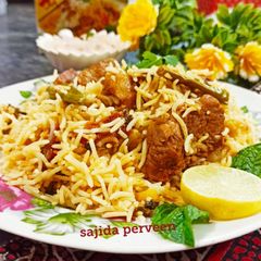 Shan sindhi biryani A picture of Shan sindhi biryani.