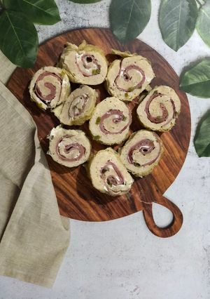 Foto resep 528. Rolade Ayam Sliced Ham #LaukPauk
