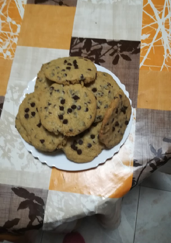 Una foto de Galletas con chips de chocolate
