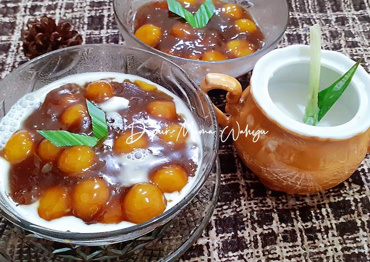 Bubur candil beras ketan Bubur candil beras ketan