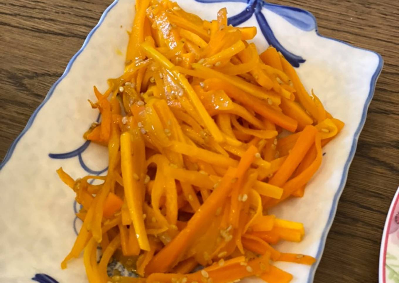 Korean carrot Namul