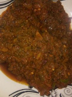 صورة لوصفة شكشوكة بالفلفلة