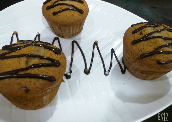 Banana muffins by chef tayyaba