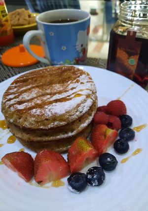 Foto resep BANANA PANCAKES (260 KALORI)