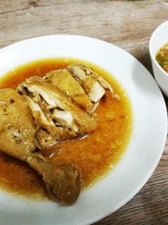 รูปของ ไก่ต้มน้ำปลา
