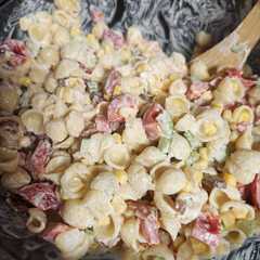 Una foto de Ensalada de pasta